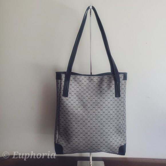 GUCCI Vintage Monogram Tote - Picture 8 of 12